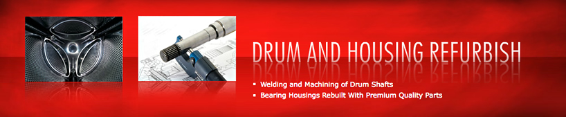 Drum and housing refurbish